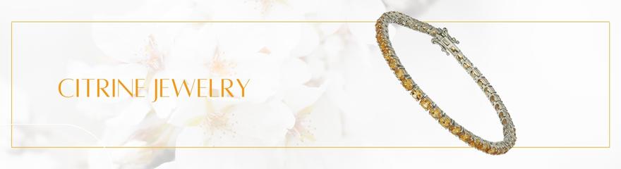 Citrine Jewelry - Rings, Earrings, Necklace & Bracelets