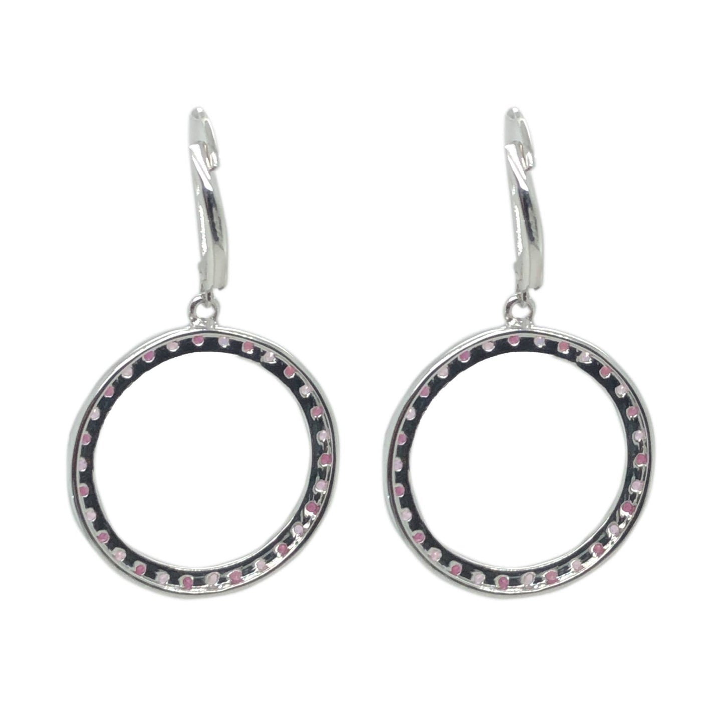 925 Sterling Silver Blue Sapphire and Swiss Blue Topaz Gemstone, Dangle And Drop Earrings