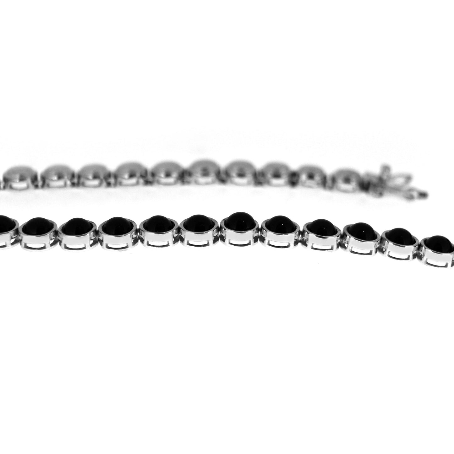 925 Sterling Silver Black Onyx Necklace