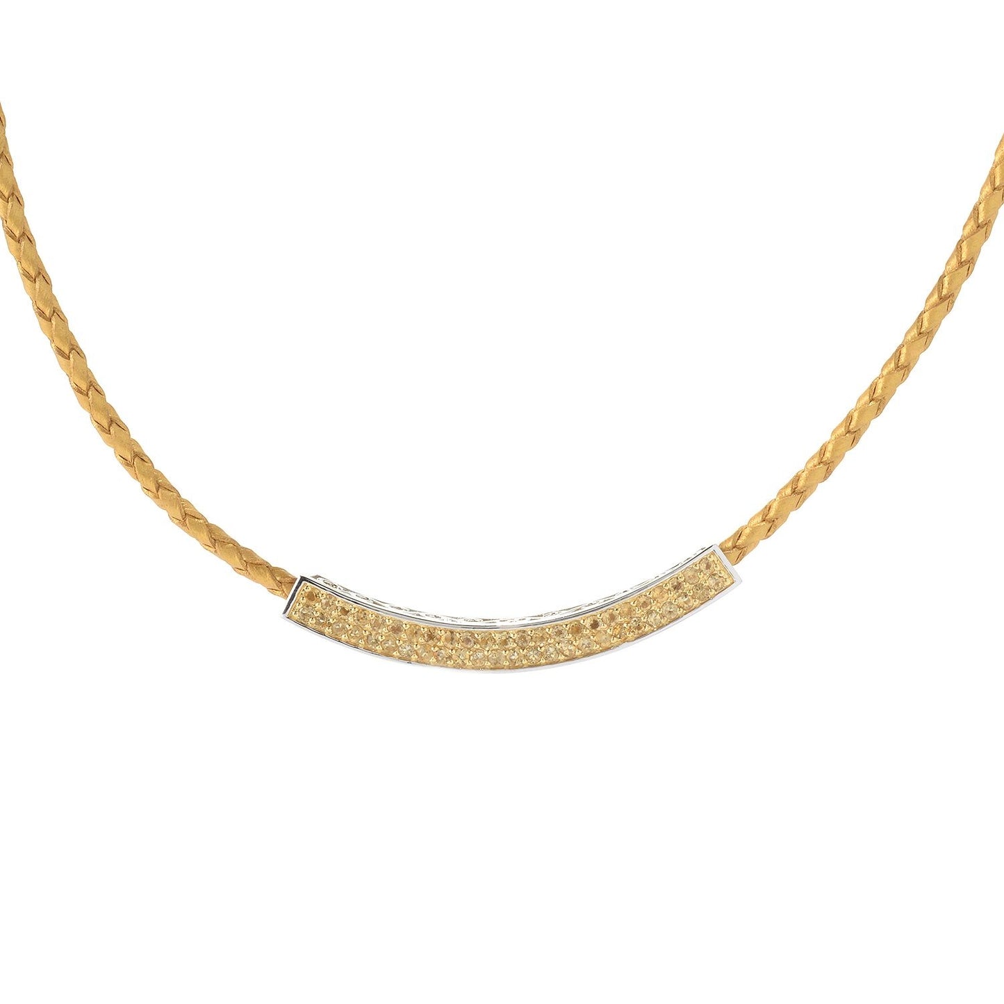 Pinctore Sterling Silver 1.81ctw Swiss Blue Topaz Necklace 18'L