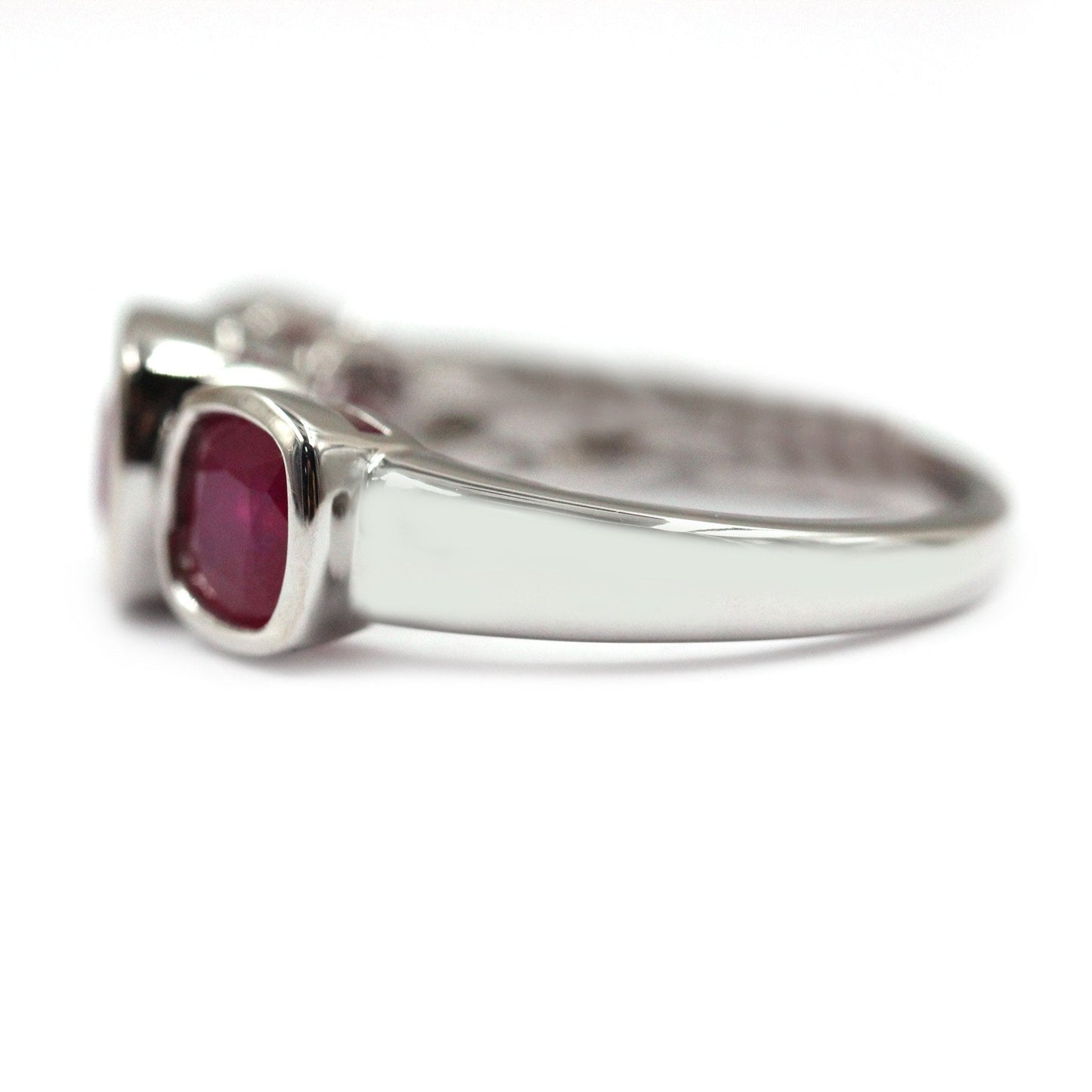 Glass Filled Ruby Gemstone Ring, 925 Sterling Silver Ring, Engagement Ring, Birthstone Jewelry Anniversary Gift-Gift For Her
