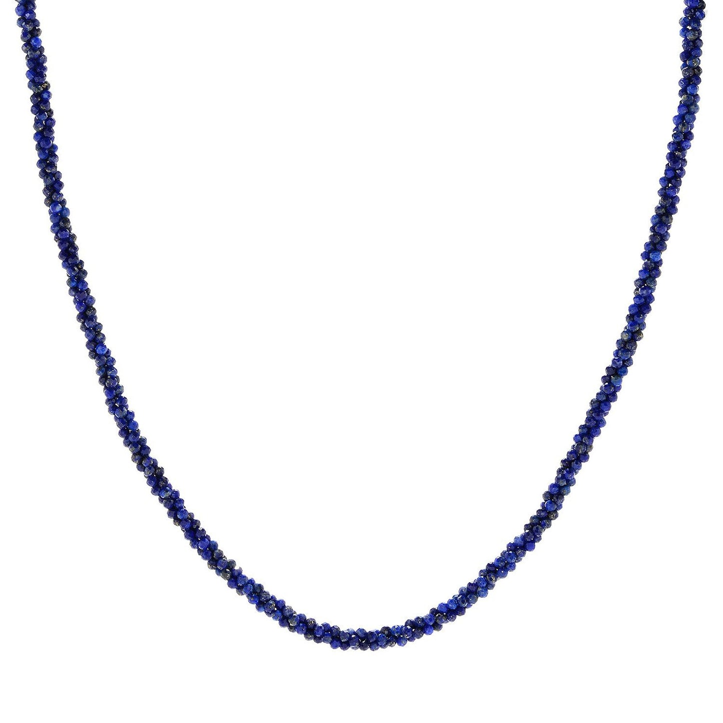 Natural Black Spinel Gemstone Round Beads Necklace, 18, 27, 36 Inches Black Spinel Faceted Beads Necklaces