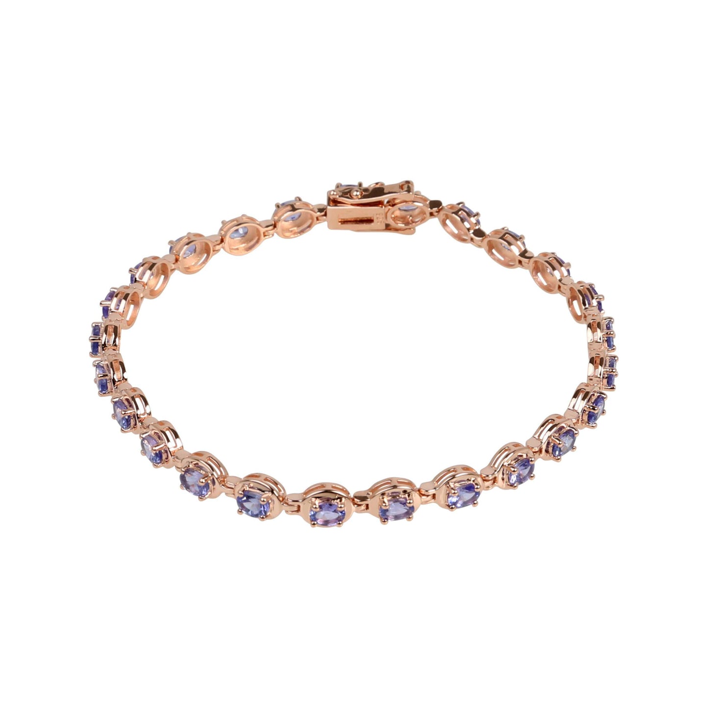 925 Sterling Silver Tanzanite Bracelet