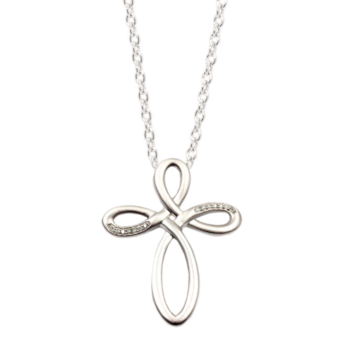 Sterling Silver 925 Diamond Pendant - Pinctore