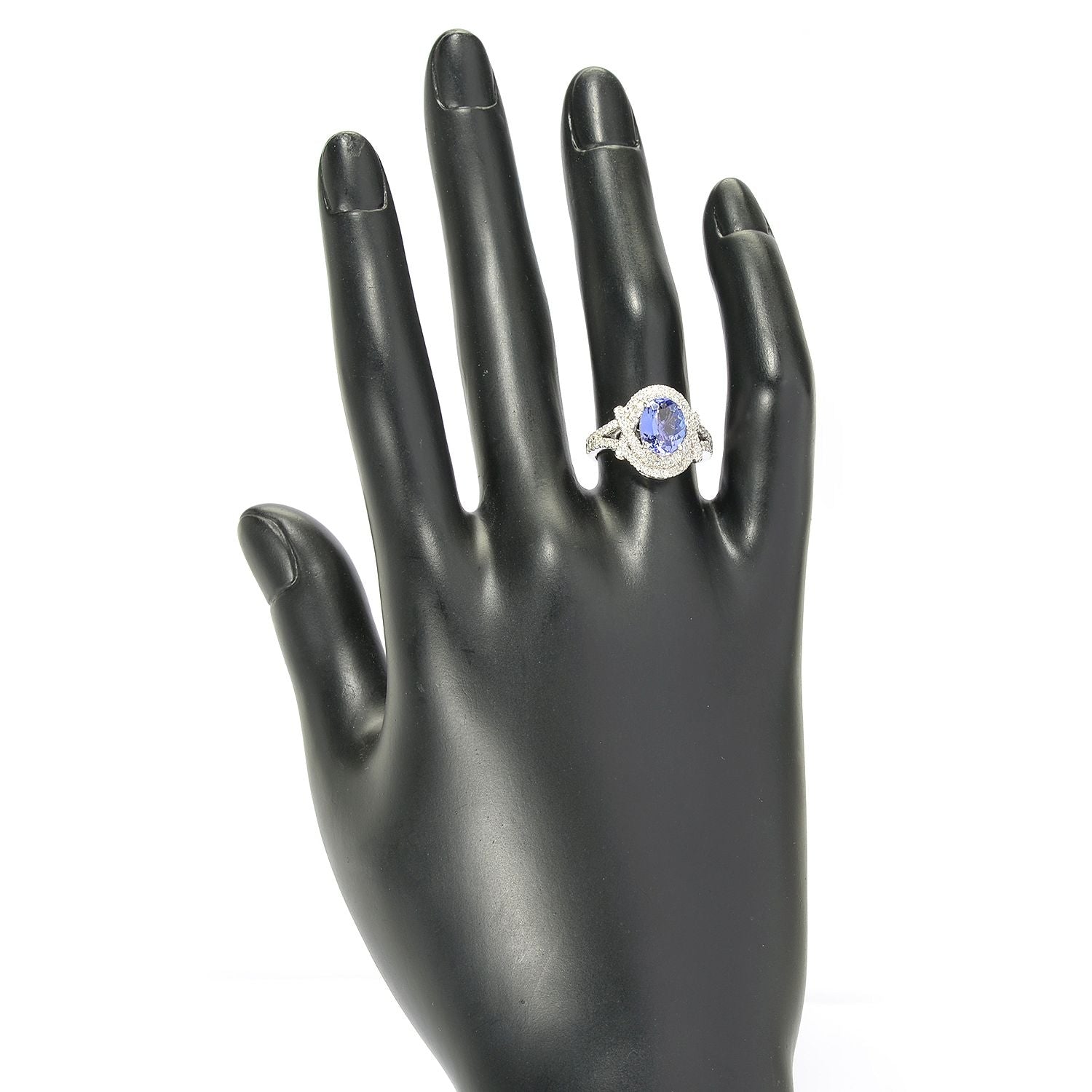 925 Sterling Silver Tanzanite Ring - Pinctore