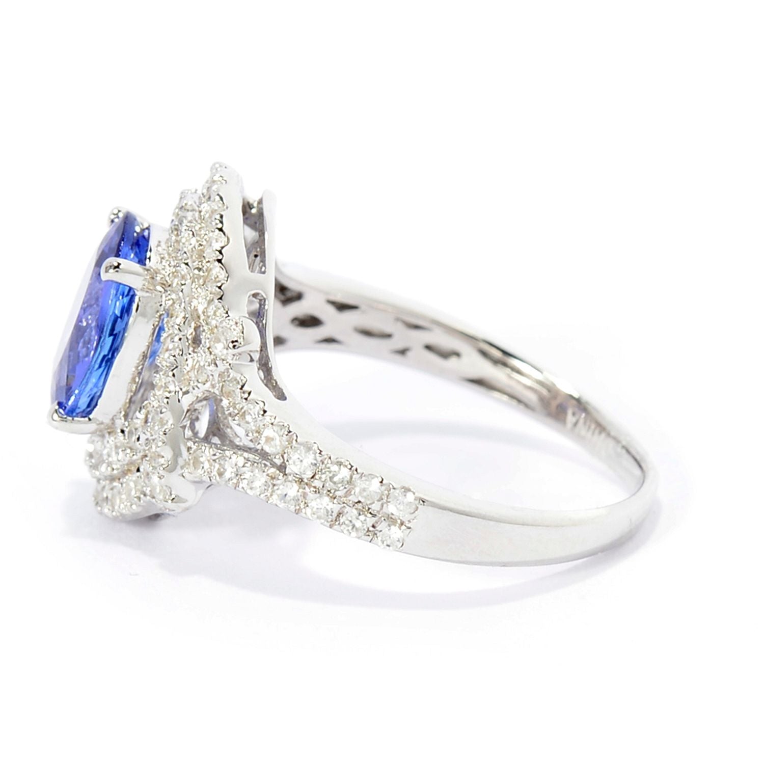 925 Sterling Silver Tanzanite Ring - Pinctore