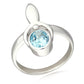 Sterling Silver 925 Sky Blue Topaz Rings