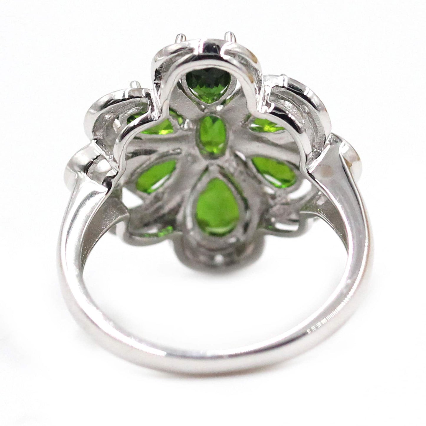 Chrome Diopside Gemstone Ring, 925 Sterling Silver Ring, Engagement Ring, Birthstone Ring-Gemstone Jewelry Anniversary Gift-Gift For Her