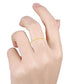 18K Yellow Gold Over Sterling Silver Band Ring For Women's And Girls