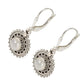 925 Sterling Silver Rainbow Moonstone dangle And Drop Earrings For Womens