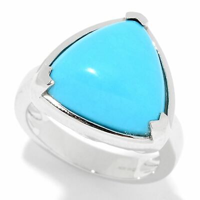 925 Sterling Silver Sonora Beauty Turquoise Ring, Size 7