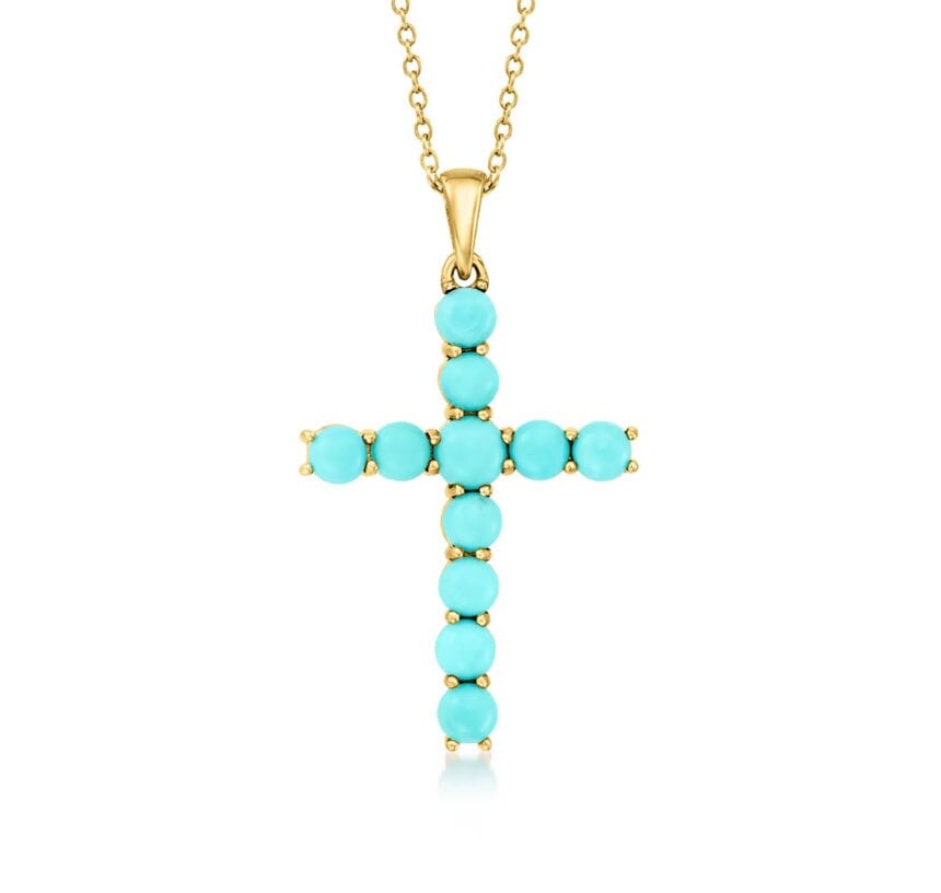 Ethiopian Opal Gemstone Cross Necklace-Pendant, 925 Sterling Silver Necklace, Women's Necklace, Christmas Gift, Anniversary Gift 18+2" Chain