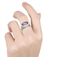 925 Sterling Silver Brazilian Amethyst Solitaire Rings