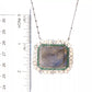 925 Sterling Silver Labradorite Gemstone Necklace