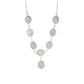 Sterling Silver Rainbow Moonstone Gemstone Necklace For Womens