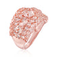 Rose Gold Over Sterling Silver Morganite Gemstone Classic Rings