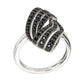 925 Sterling Silver Black Spinel Gemstone Rings