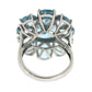 925 Sterling Silver Sky Blue Topaz Gemstone Classic Rings