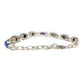 925 Sterling Silver Tanzanite Gemstone Gemstone Bracelet