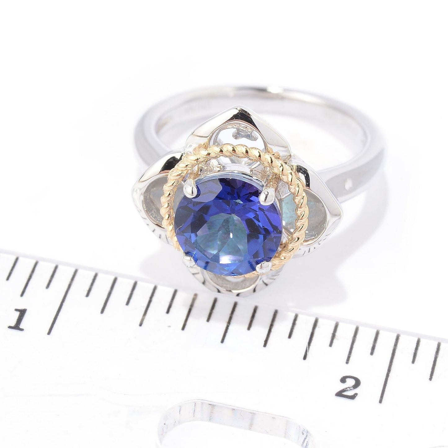 Tanzanite Topaz Gemstone Ring, 925 Sterling Silver Ring, Engagement Ring, Birthstone Ring-Gemstone Jewelry Anniversary Gift-Gift For Her