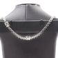 925 Sterling Silver White Topaz Gemstone Silver Necklace