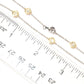 Pinctore Yellow Gold over Silver 1.51ctw Diamond Chain Necklace 36.00"L