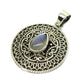 925 Sterling Silver Rainbow Moonstone Pendants