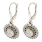 925 Sterling Silver Rainbow Moonstone dangle And Drop Earrings For Womens