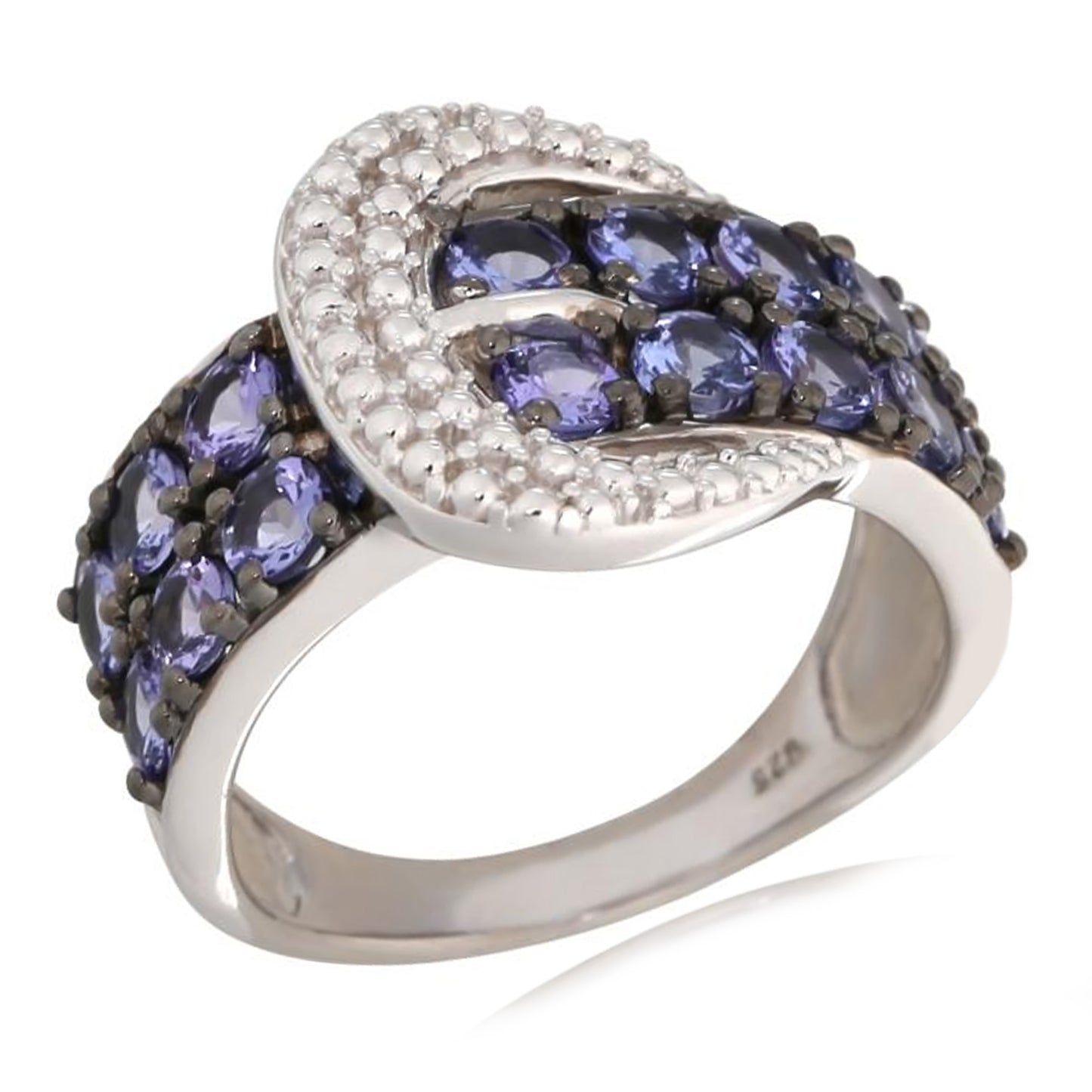 Sterling Silver 925 Tanzanite Ring - Pinctore