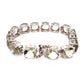 925 Sterling Silver Green Amethyst Bracelet - Pinctore