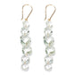 14Kt Yellow Gold Green Amethyst Earring - Pinctore