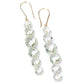 14Kt Yellow Gold Green Amethyst Earring - Pinctore