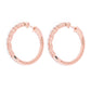 925 Sterling Silver Morganite Earring - Pinctore