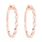 925 Sterling Silver Morganite Earring - Pinctore