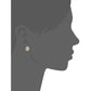 14k Rose Gold Morganite and Diamond Stud Earrings (1/5 cttw, H-I Color, I1-I2 Clarity) - pinctore