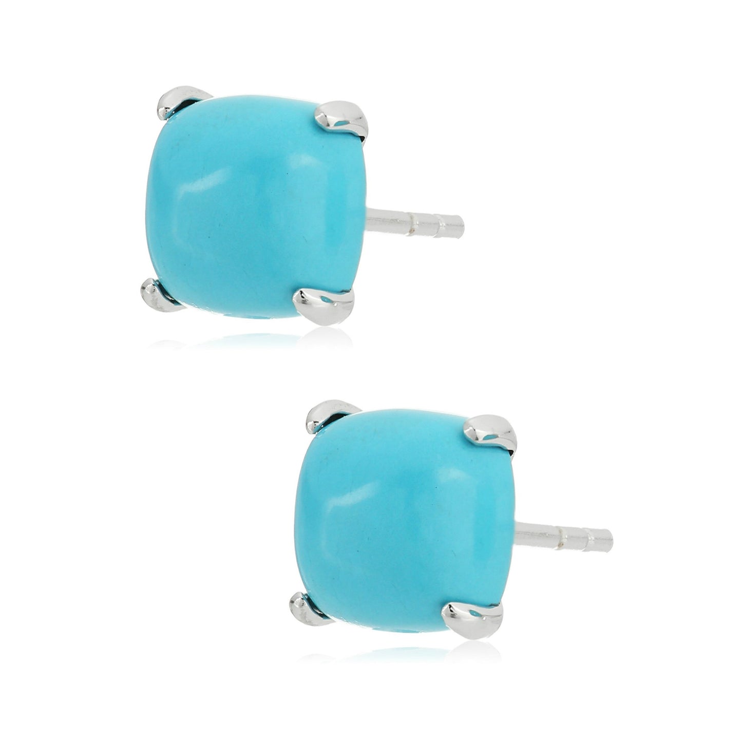 925 Sterling Silver Sonora Beauty Turquoise Earring - Pinctore