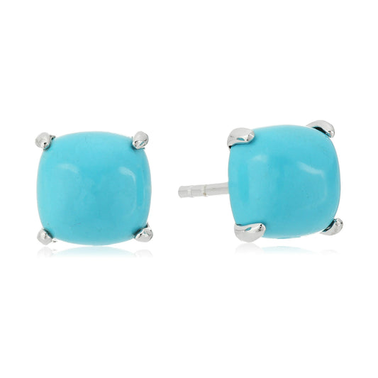 925 Sterling Silver Sonora Beauty Turquoise Earring - Pinctore