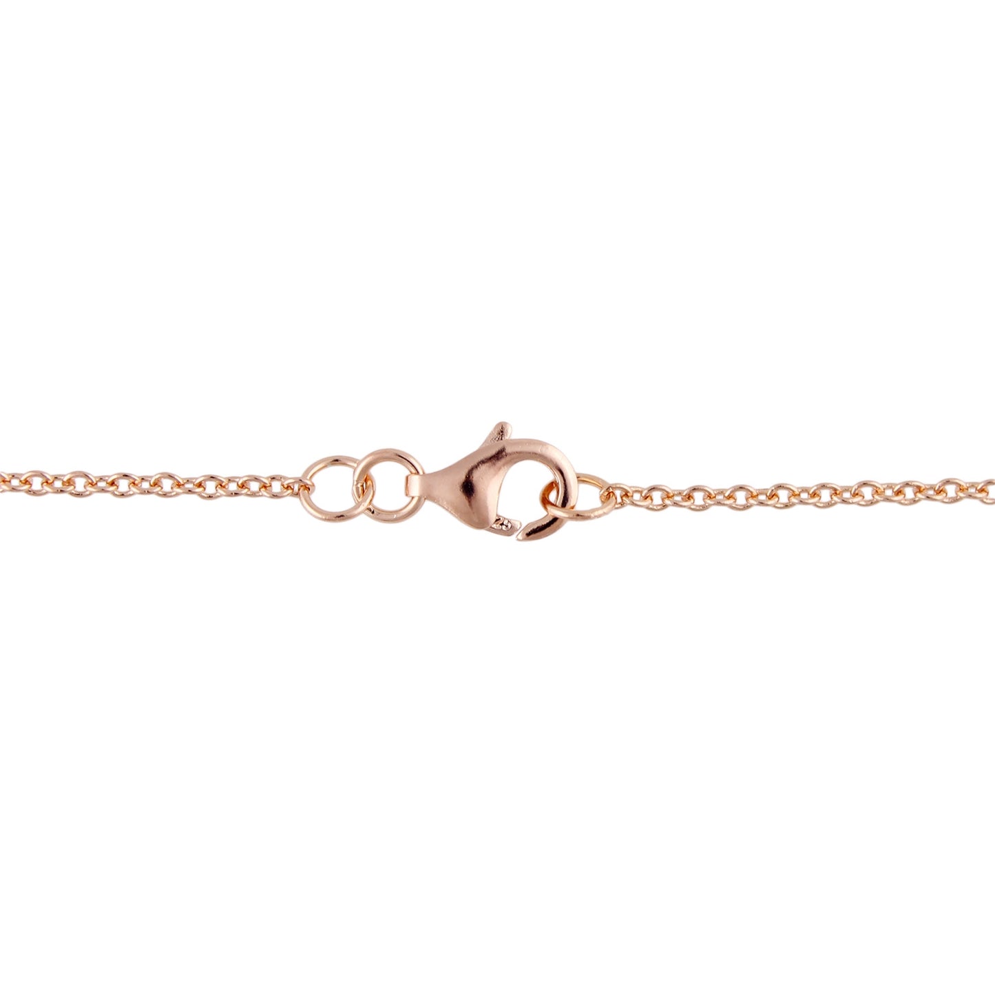 10k Rose Gold Morganite and Diamond Princess Diana Oval Halo Pendant Necklace (1/10cttw, H-I Color, I1-I2 Clarity), 18" - Pinctore