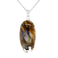 925 Sterling Silver Labradorite Pendant - Pinctore