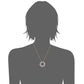 14Kt Rose Gold Blue Moonstone Pendant - Pinctore