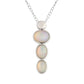 925 Sterling Silver Ethiopian Opal Pendant - Pinctore