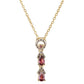 925 Sterling Silver Rhodolite Garnet Pendant - Pinctore