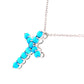 925 Sterling Silver Sleeping Beauty Turquoise Pendant - Pinctore