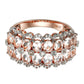 925 Sterling Silver Morganite, Diamond Ring - Pinctore