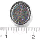 Sterling Silver Mystic Drusy & Black Spinel Ring - Pinctore