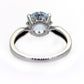 925 Sterling Silver Sky Blue Topaz Solitaire Ring - Pinctore