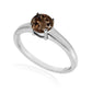 925 Sterling Silver Smoky Quartz Ring - Pinctore