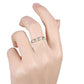14kt Yellow Gold Blue Moonstone With Diamond Ring - Pinctore