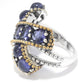 925 Sterling Silver Iolite Ring - Pinctore