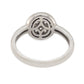 925 Sterling Silver White Natural Zircon Ring - Pinctore